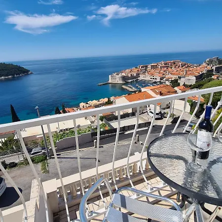 Panoramic Sea And Old Town View * Dubrownik