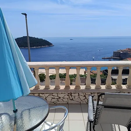 Panoramic Sea And Old Town View Dubrownik