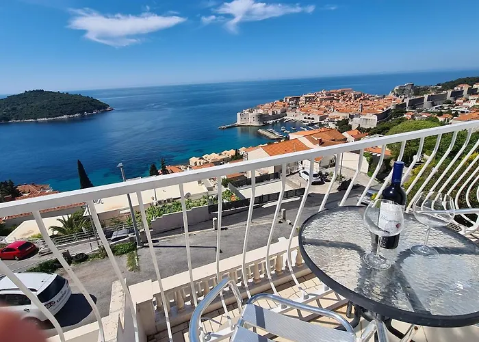 Panoramic Sea And Old Town View * Dubrovnik
