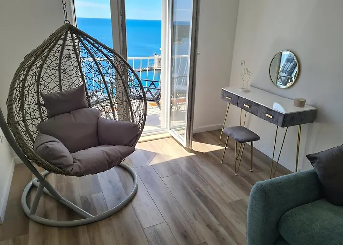 Daire Panoramic Sea And Old Town View Dubrovnik