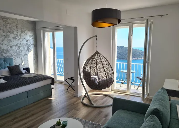 Panoramic Sea And Old Town View Dubrovnik