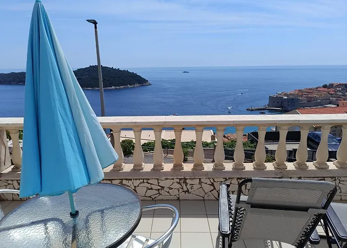 Panoramic Sea And Old Town View Dubrovnik
