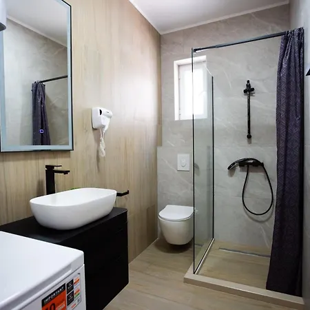 Panoramic Sea And Old Town View